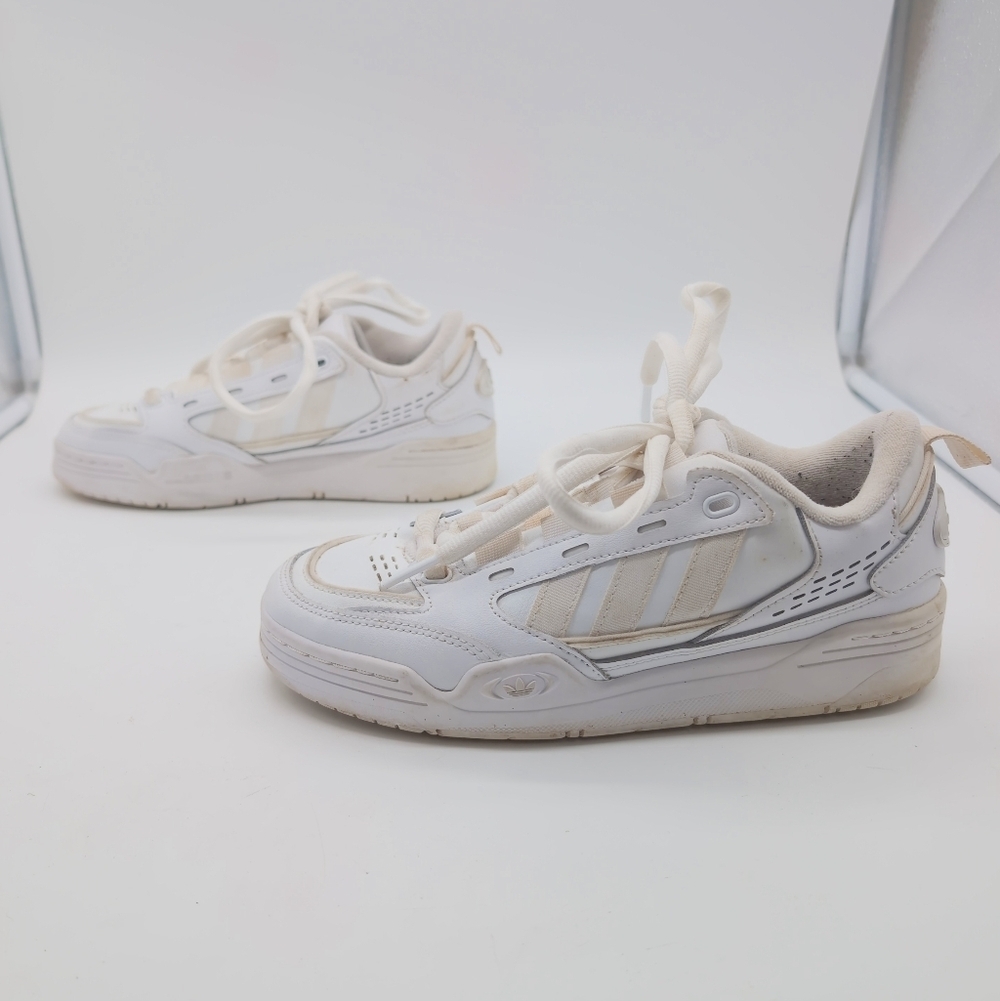 Adidas Adi2000 Sz 5.5 Classic Women's White Sneakers - Picture 4 of 8